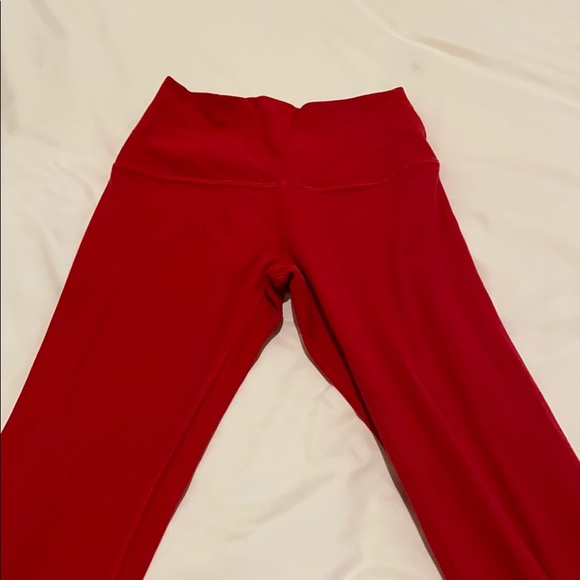 lululemon athletica Pants - Red lulu lemon aligns